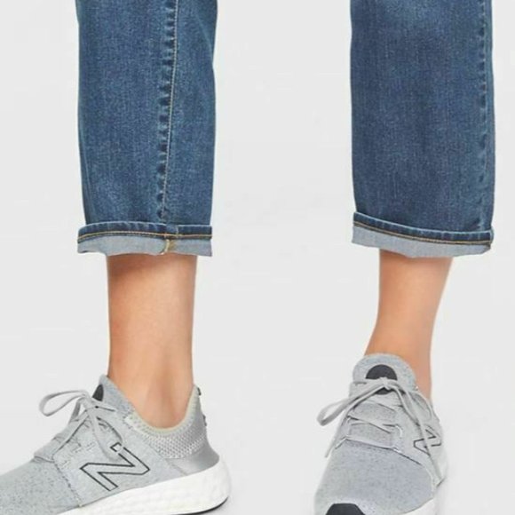 Athleta Sculptek Slim Straight Jeans In Lapis Wash - Picture 4 of 16